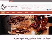 Tablet Screenshot of edwinsmulderscatering.nl